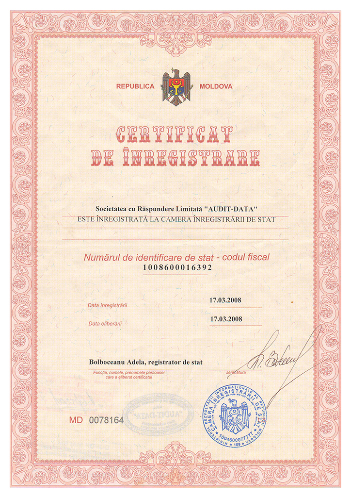 Certificate 8